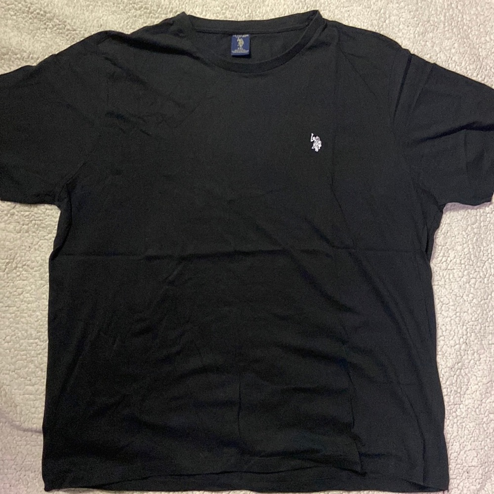 NWOT US Polo Association shirt black size XXL.